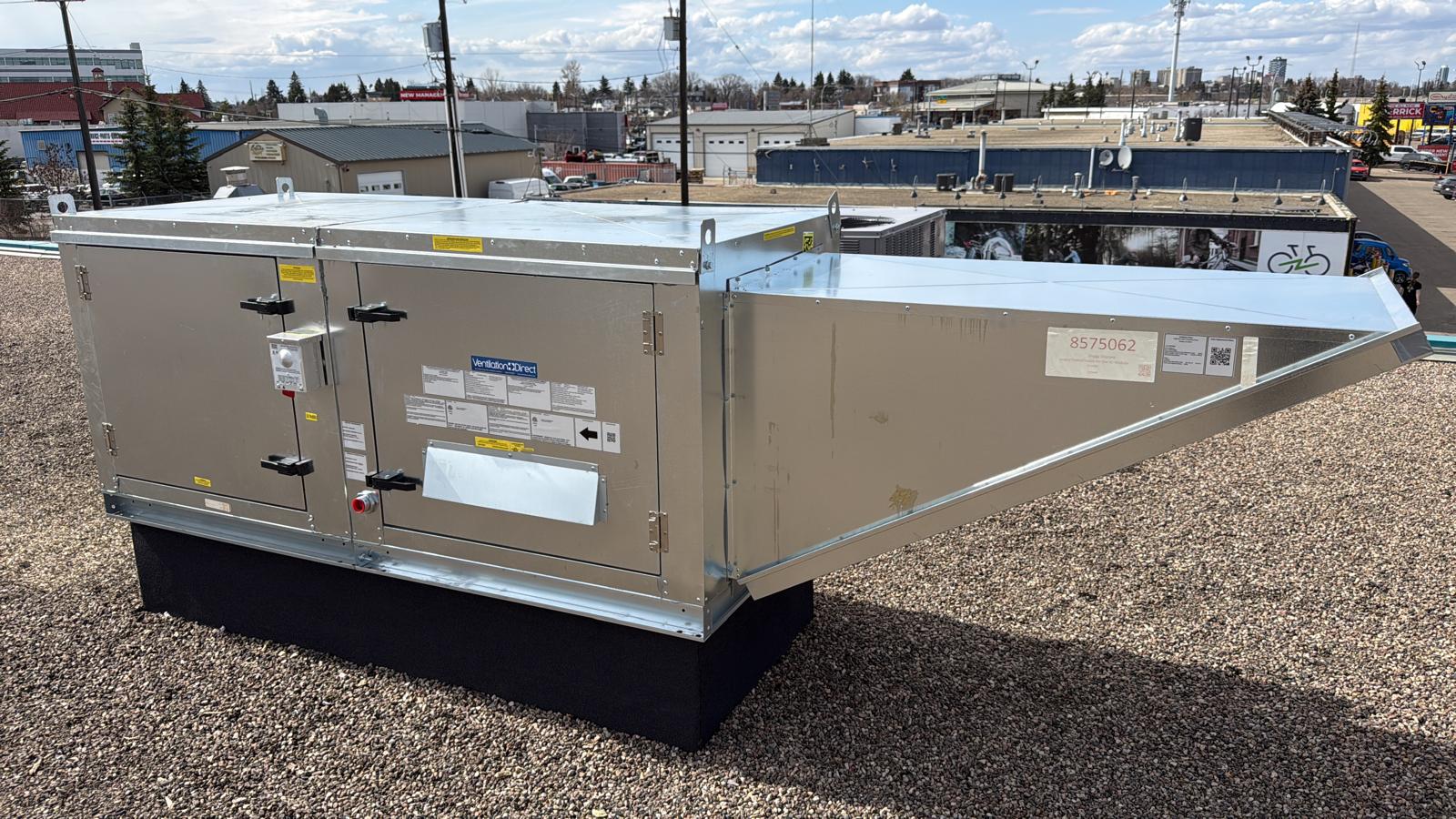 Commercial MAU (Makeup Air Unit) Replacement in Edmonton