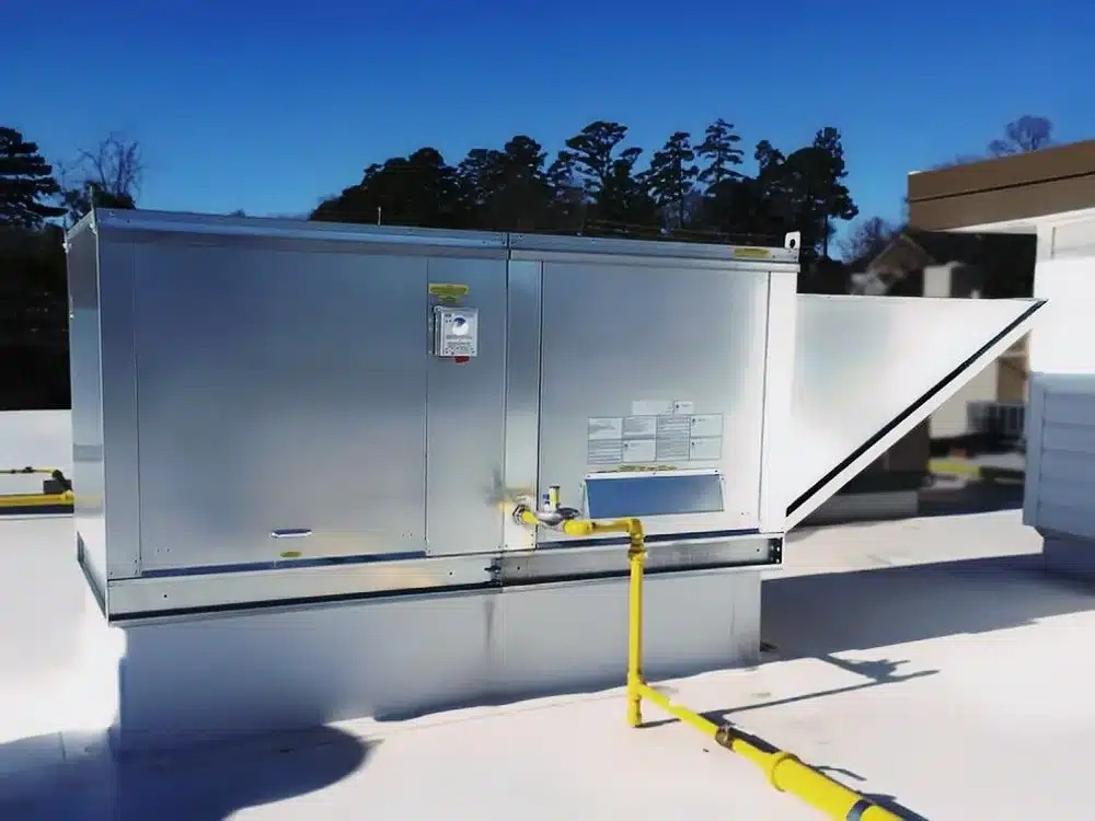 Commercial MAU (Makeup Air Unit) Installation in Edmonton